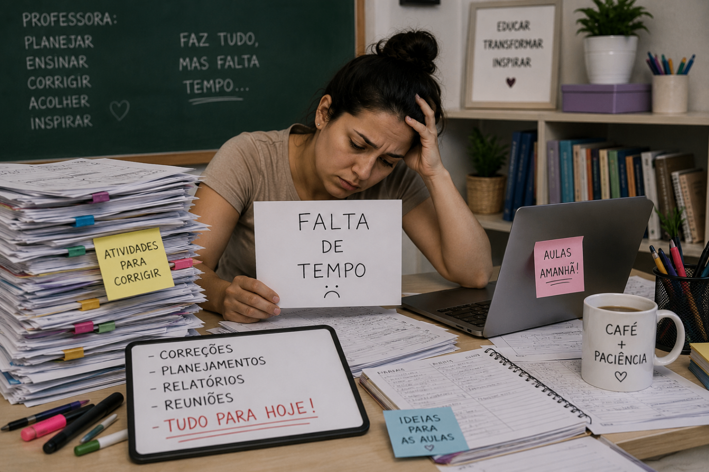 Cansaço de começar tudo novamente
